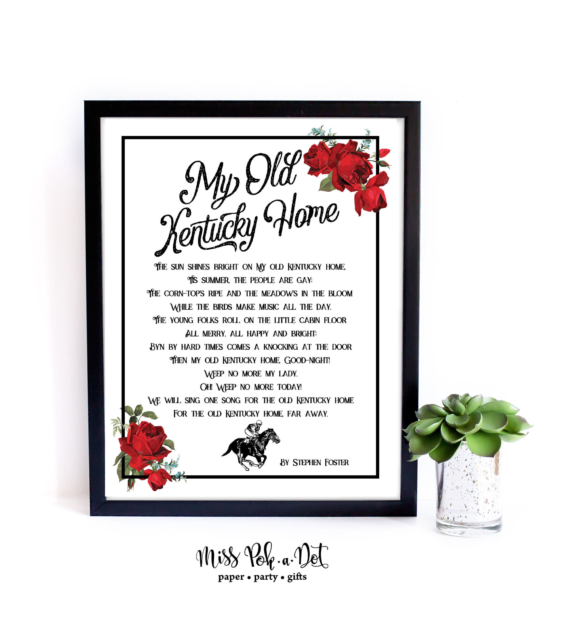 My Old Kentucky Home, Printable, Derby Decoration, Decor, Vintage with regard to My Old Kentucky Home 2025 Calendar Printable