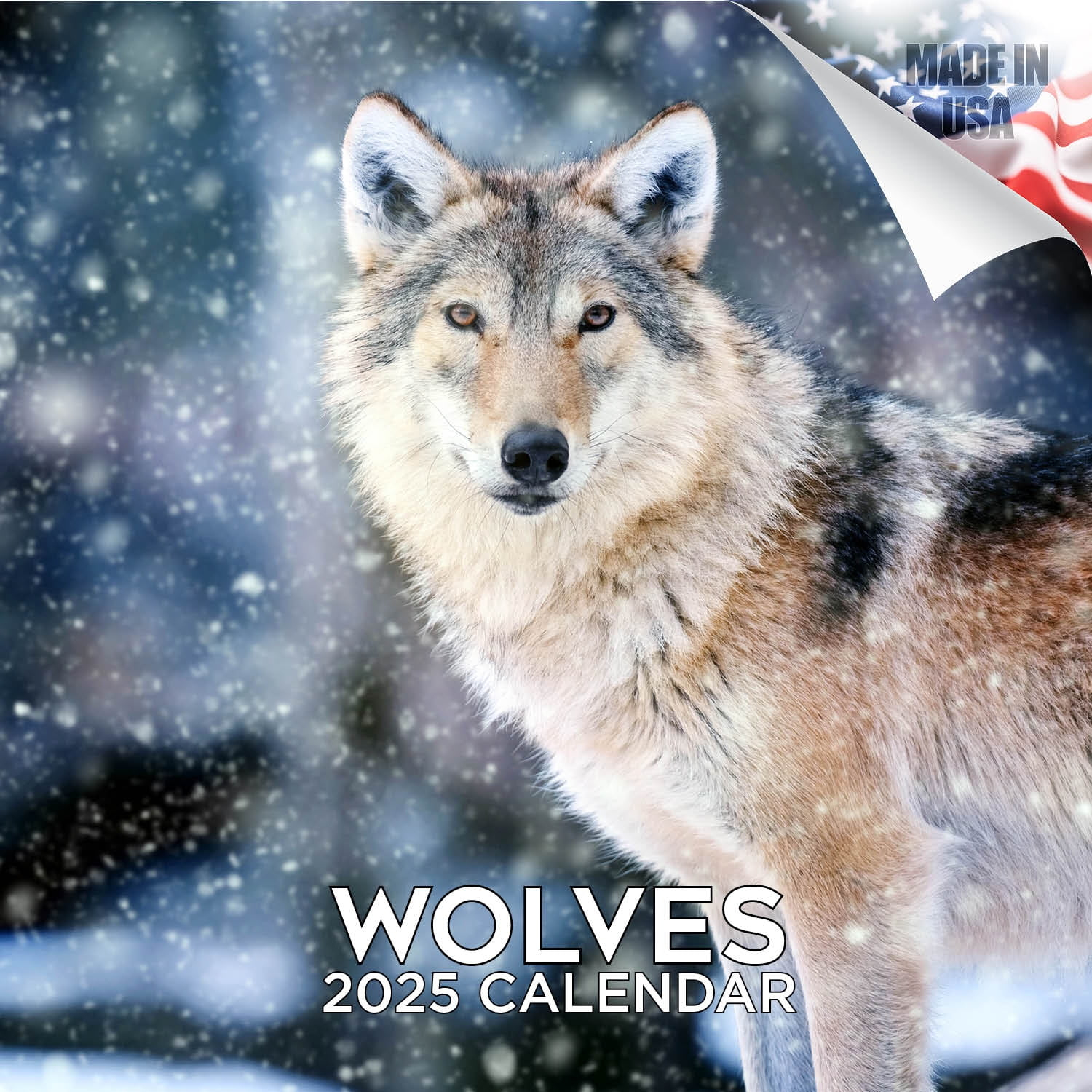 National Geographic: Wolves 2025 Wall Calendar - Walmart throughout Wolves Wwf 2025 Calendar Printable