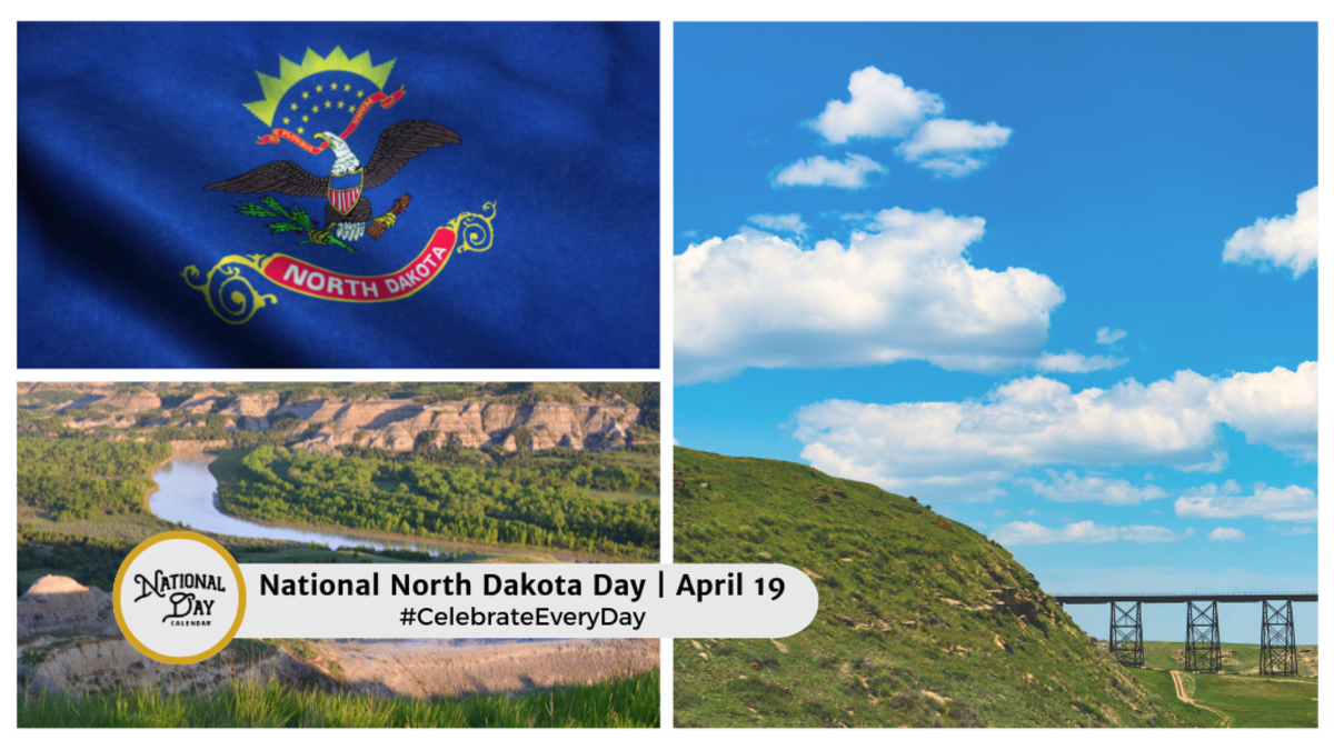 National North Dakota Day - April 19 - National Day Calendar throughout North Dakota 2025 Calendar Printable