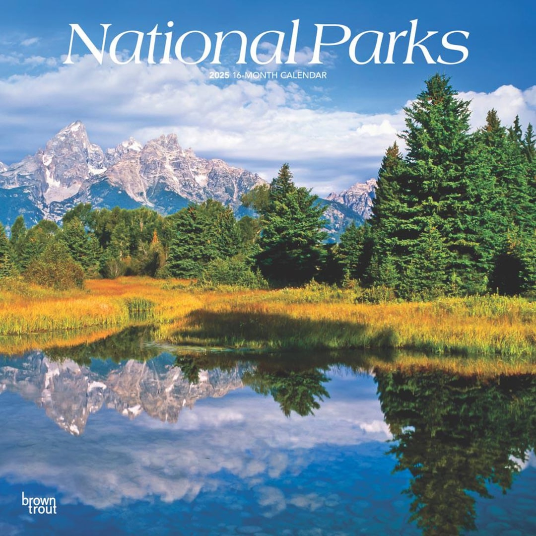 National Parks 2025 12 X 24 Inch Monthly Square Wall Calendar pertaining to National Parks Foil 2025 Calendar Printable