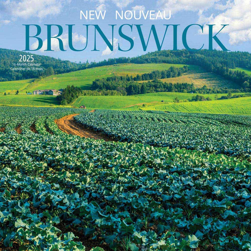 New Brunswick | 2025 12 X 24 Inch Monthly Square Wall Calendar throughout New Brunswick French 2025 Calendar Printable