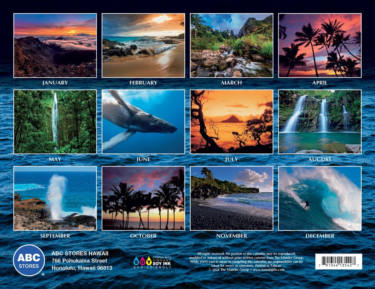New Hawaii 2025 Calendar - Maui: The Valley Island Calendar within Island of Maui 2025 Calendar Printable