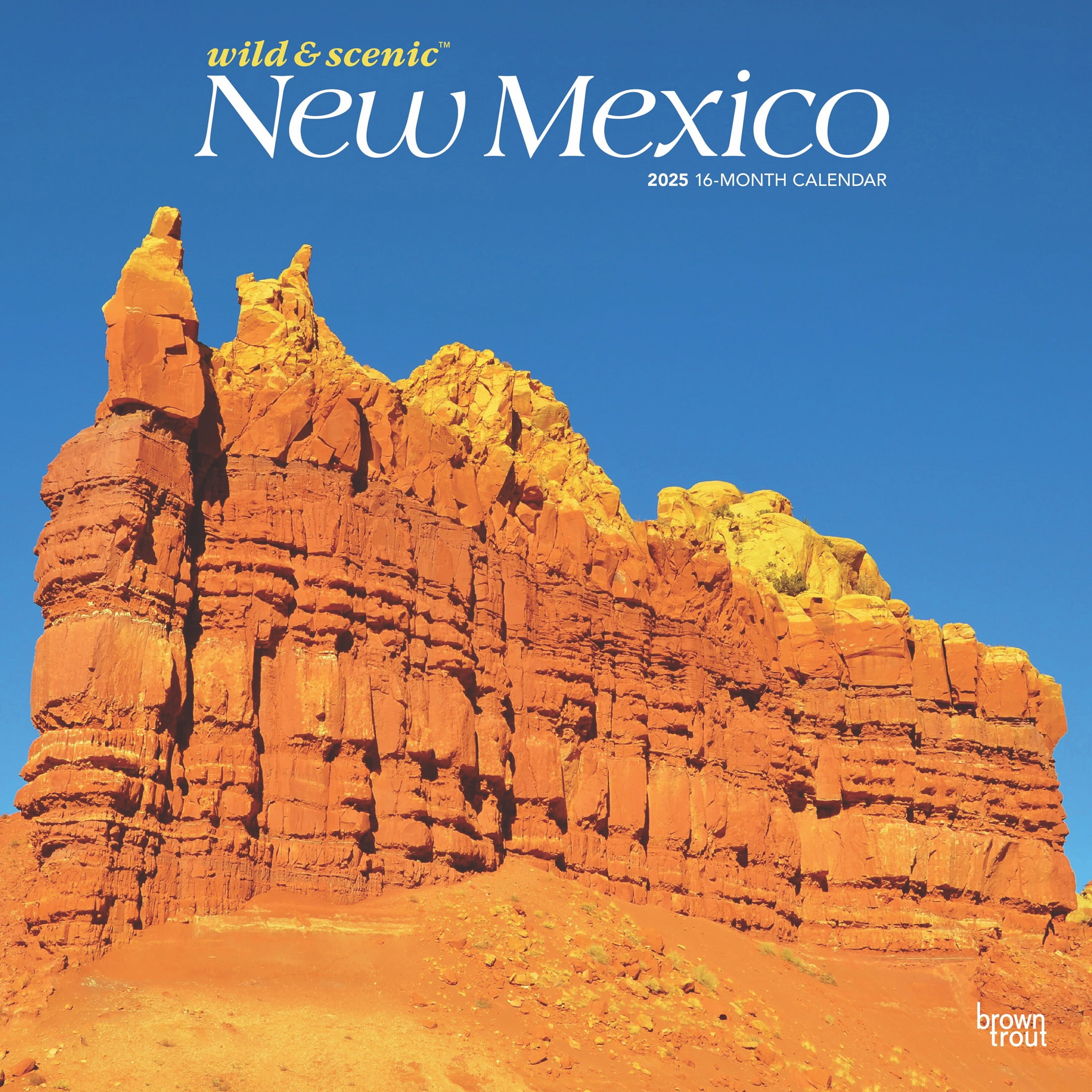 New Mexico Wild &amp;amp; Scenic | 2025 12X24&amp;quot; (Hanging) Wall Calendar | Browntrout throughout Nevada Wild and Scenic 2025 Calendar Printable