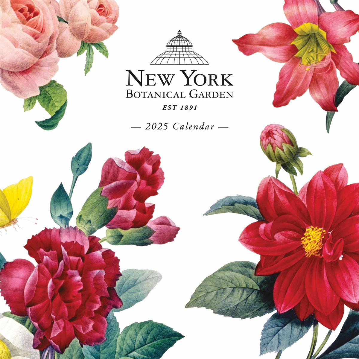 New York Botanical Garden Illustrated Calendar 2025 pertaining to New York Botanical Gardens Illusrated 2025 Calendar Printable
