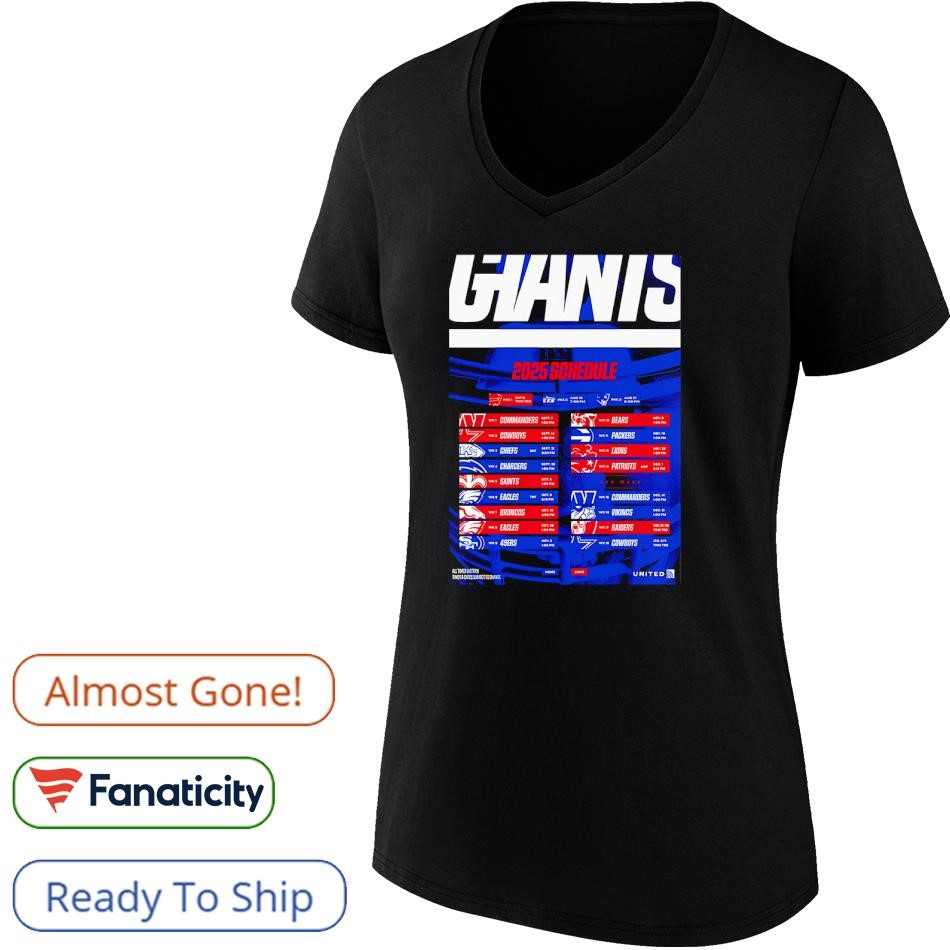 New York Giants Nfl 2025 Season Schedule Home Decor Poster Shirt throughout Nfl New York Giants 2025 Calendar Printable