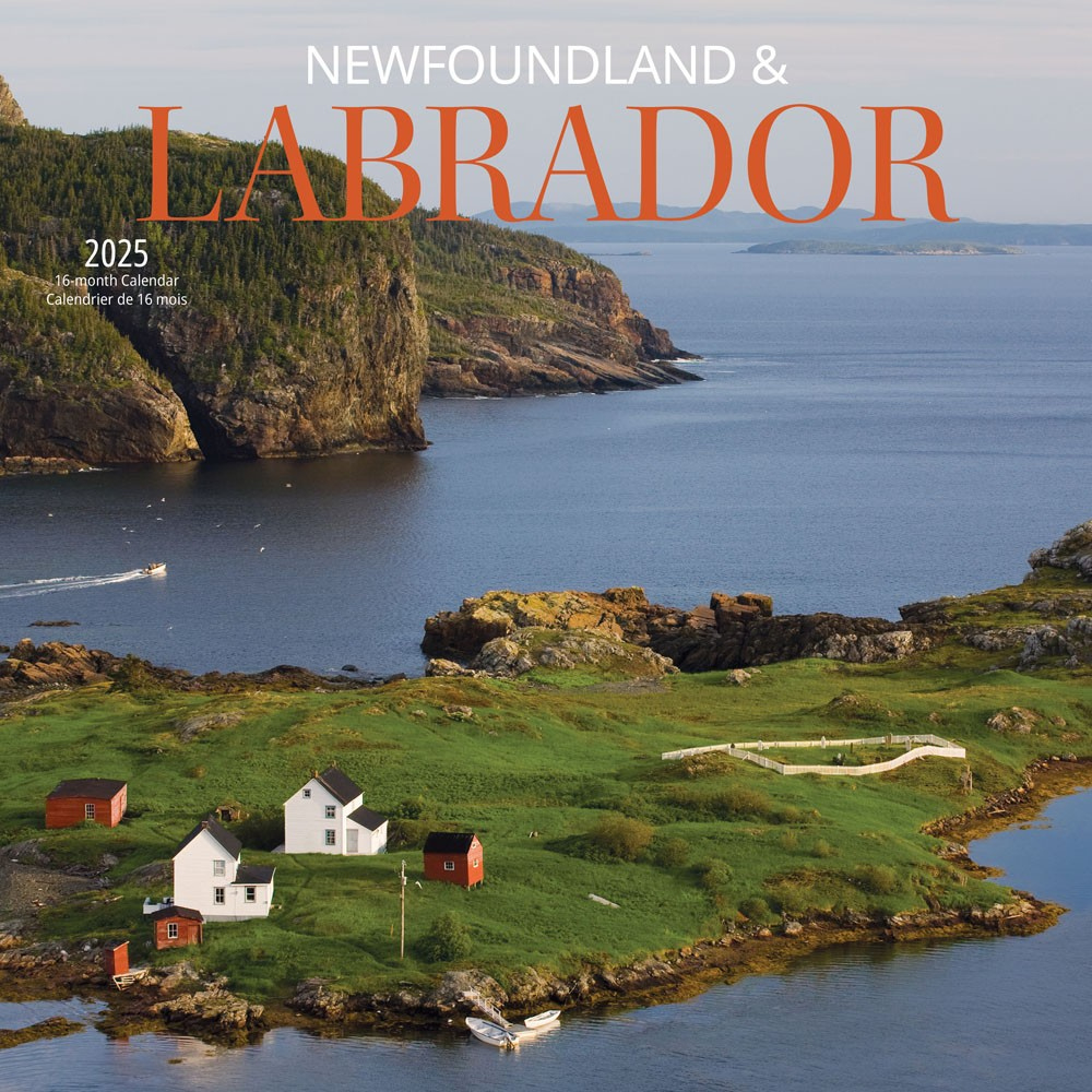 Newfoundland &amp;amp; Labrador | 2025 12 X 24 Inch Monthly Square Wall pertaining to Newfoundland And Labrador 2025 Calendar Printable