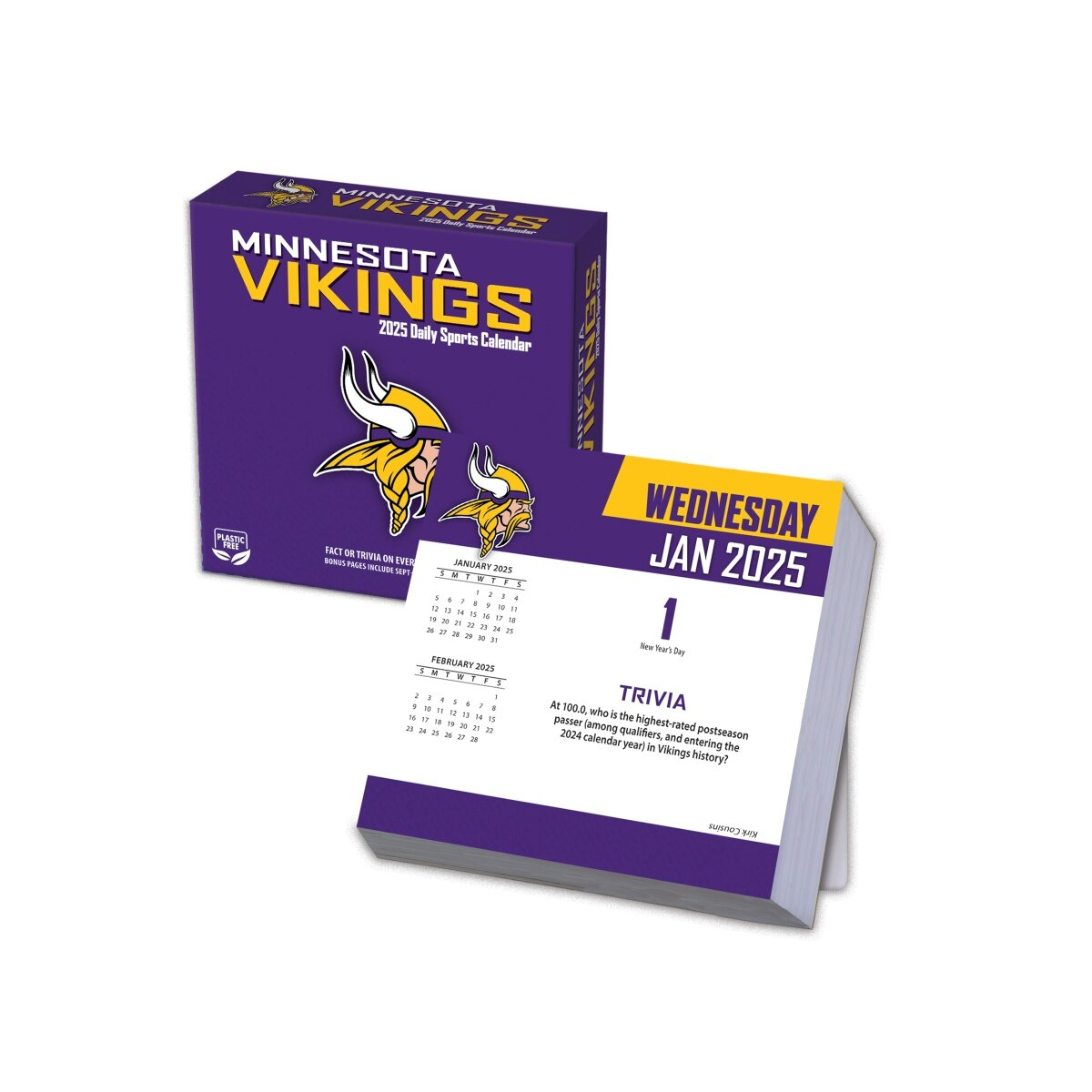 Nfl - Minnesota Vikings -Desk Calendar 2025, 29.90 Chf regarding Nfl Minnesota Vikings 2025 Calendar Printable