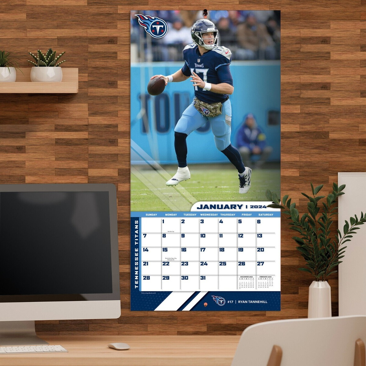 Nfl Tennessee Titans 2024 Wall Calendarturner Licensing 12&amp;quot; X inside NFL Tennessee Titans 2025 Calendar Printable