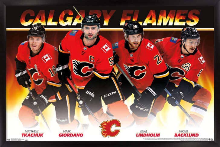 NHL Calgary Flames 2025 Calendar Printable