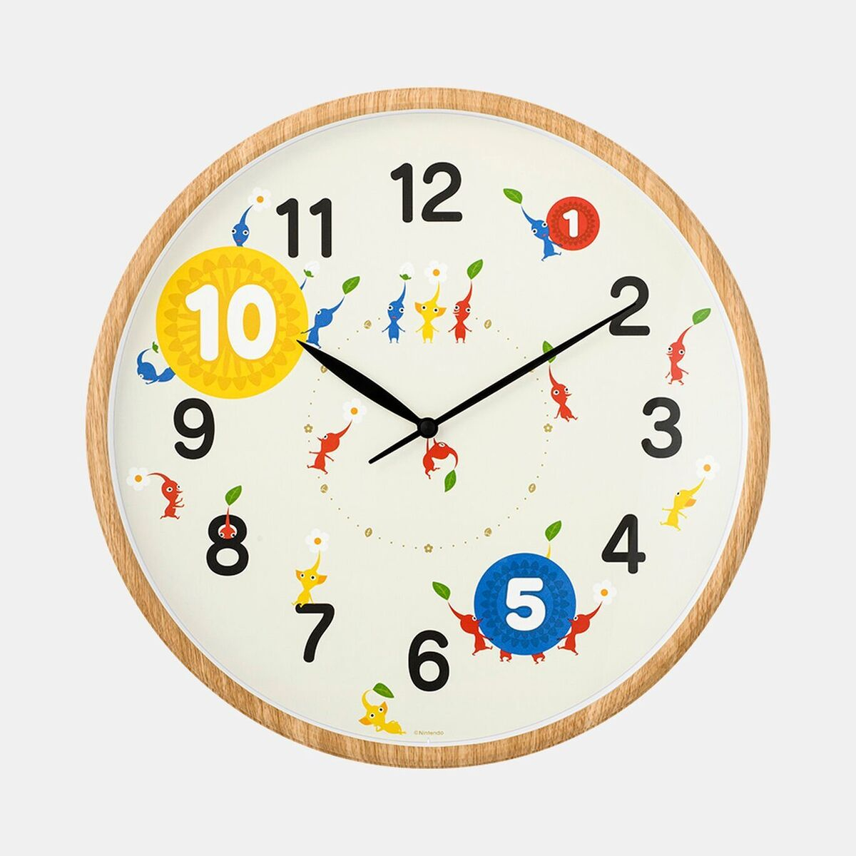 Nintendo Pikmin Wall Clock Nintendo Tokyo Exclusive Cute Kawaii with Pikmin 2025 Calendar Printable
