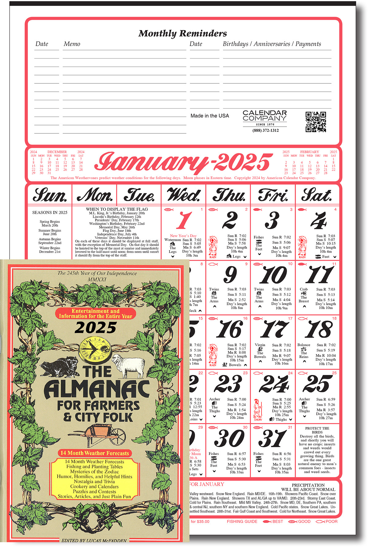 Old Fashioned Almanac Calendar 2025 | Farmers Almanac Book inside On The Farm 2025 Calendar Printable