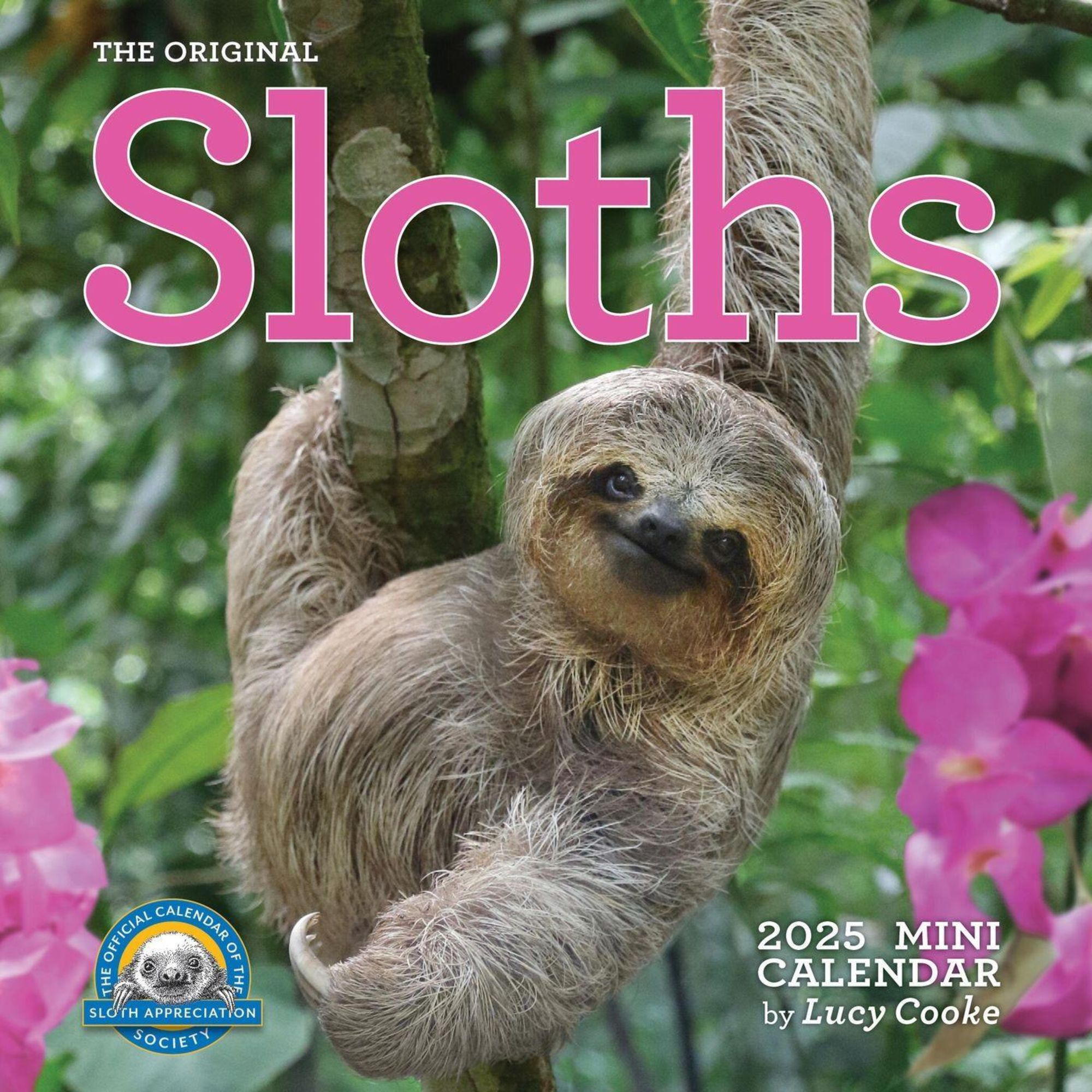 Original Sloths Mini Wall Calendar 2025 with regard to Sloths 2025 Calendar Printable