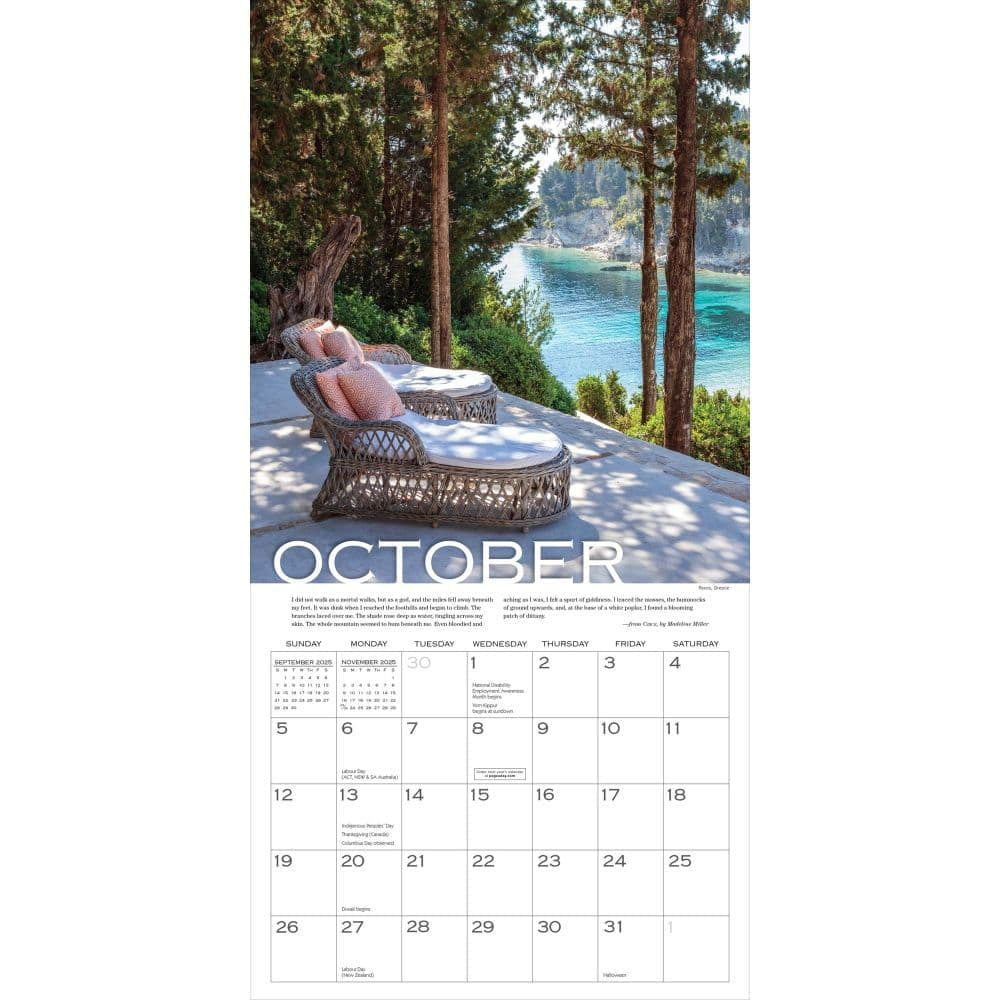 Out On The Porch Wall Calendar 2025: Porch Living For Every Day Of The Year, (Paperback) within On the Porch 2025 Calendar Printable