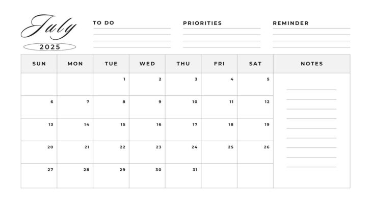 Just Yellow Labs 2025 Calendar Printable