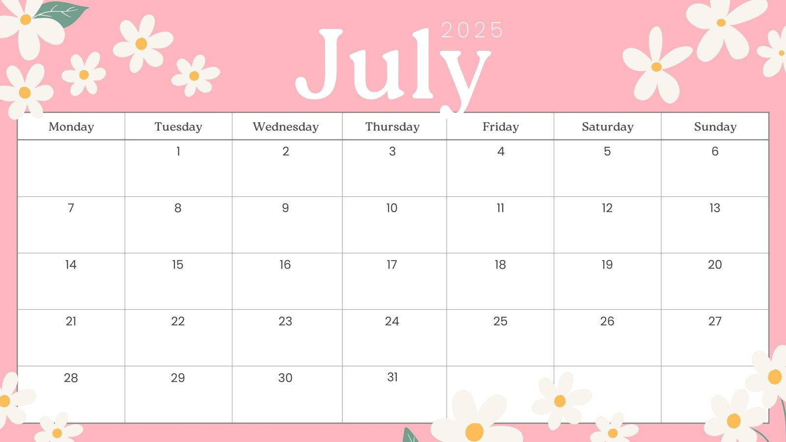 Page 4 - Free And Customizable Calendar Templates | Canva within Just Yellow Labs 2025 Calendar Printable