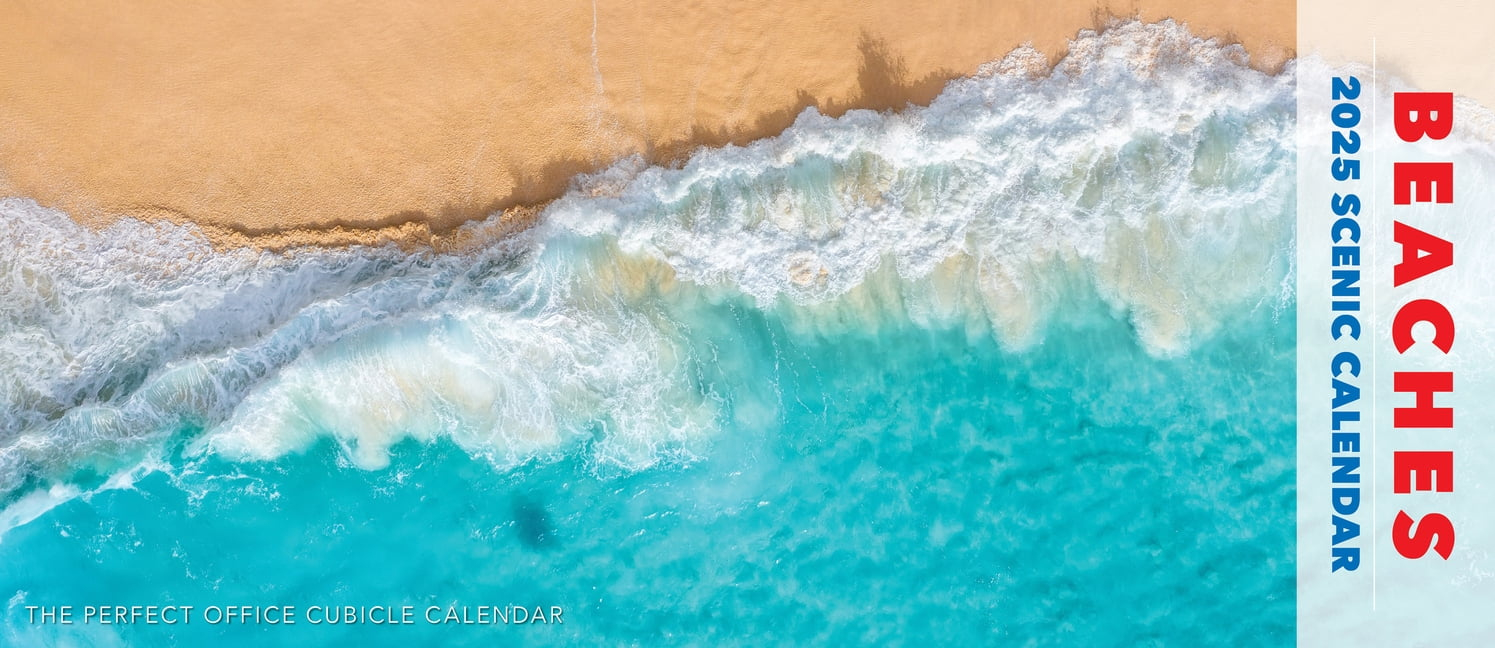 Palm Beach Calendar inside Beaches Panoramic 2025 Calendar Printable