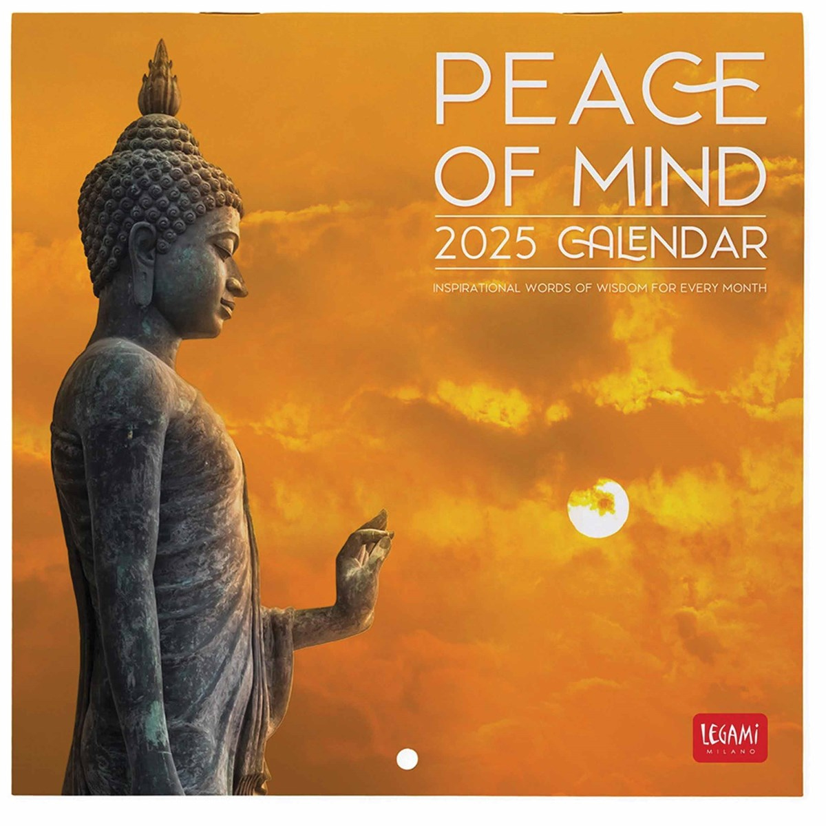 Peace Of Mind Mini Calendar 2025 in Peace and Tranquility 2025 Calendar Printable