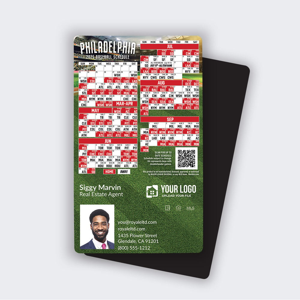 Philadelphia Phillies Personalized Full Baseball Magnets 2025 within Col Iowa Hawkeyes 2025 Calendar Printable