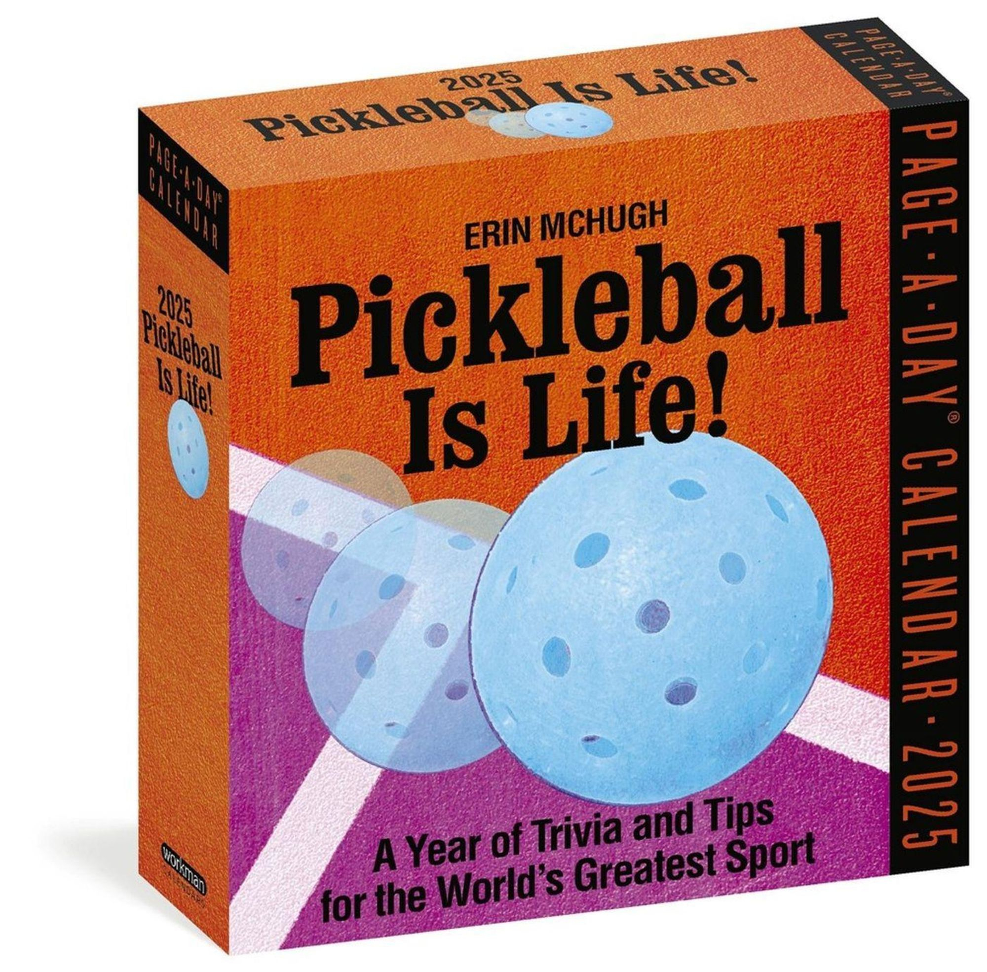 Pickleball Is Life! Page-A-Day(R) Calendar 2025 for Pickleball is Life 2025 Calendar Printable