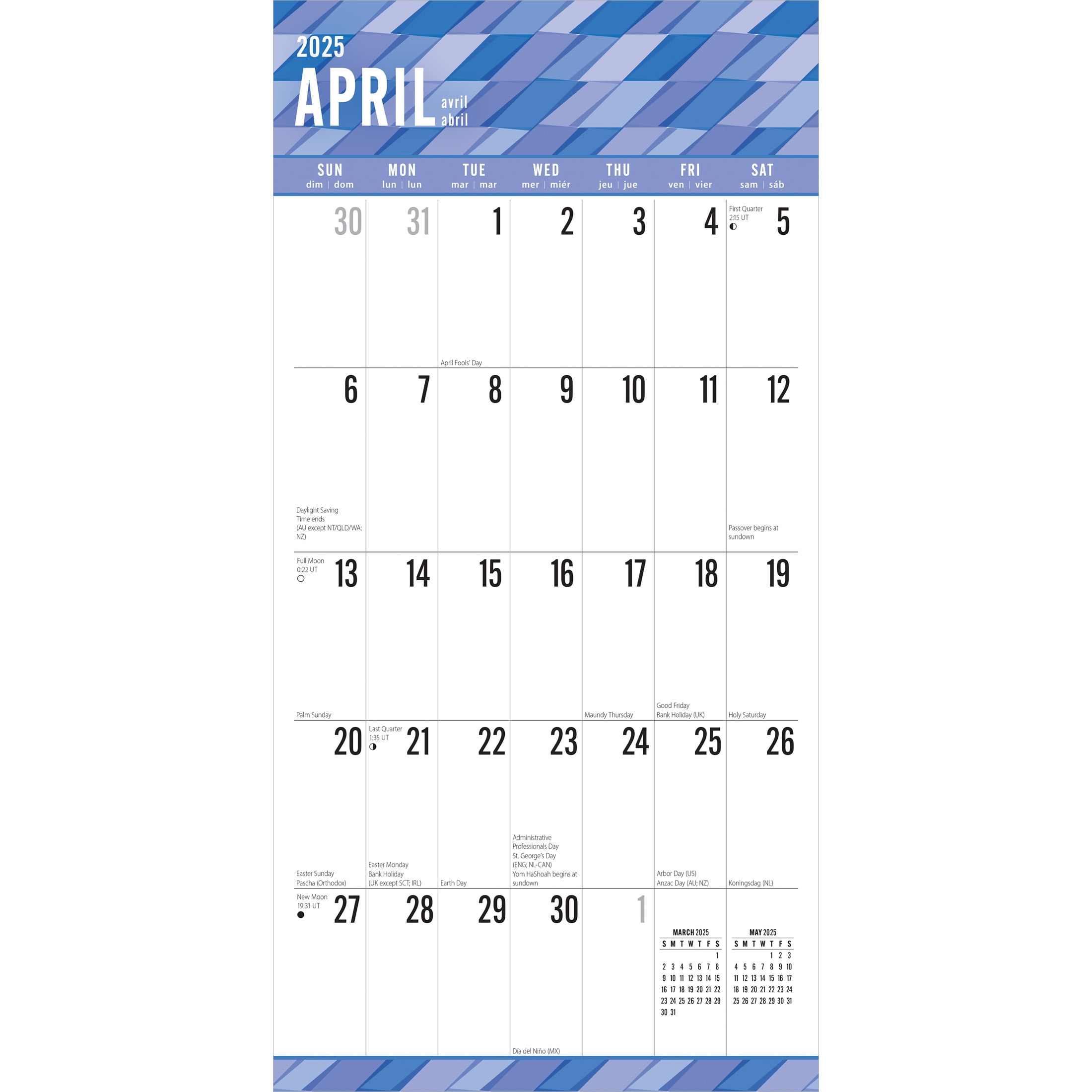 Plato Large Print 2025 Matte 18 Month Wall Calendar With Bonus Pages, 12X24, Multicolor regarding Tropical Islands 18 Month Plato 2025 Calendar Printable