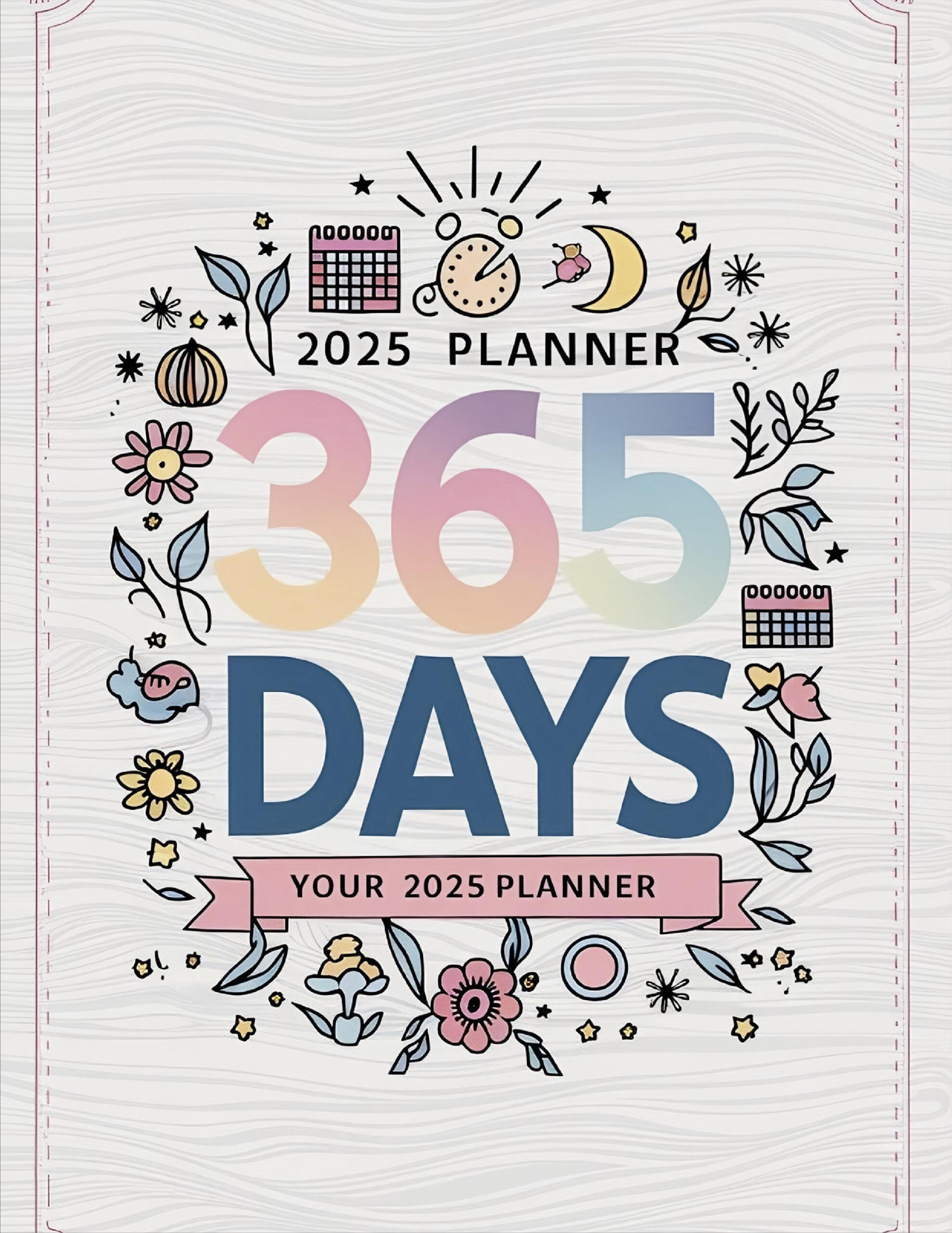 Printable 365 Day Calendar - Etsy with 365 Days of History 2025 Calendar Printable