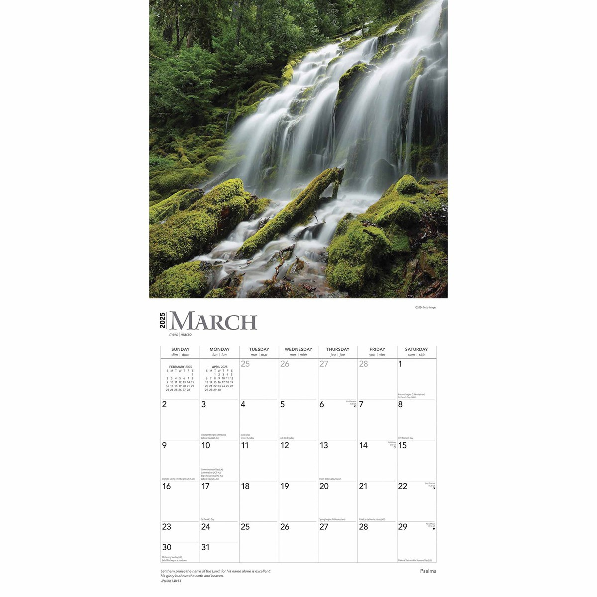 Psalms Calendar 2025 intended for Psalms Deluxe 2025 Calendar Printable