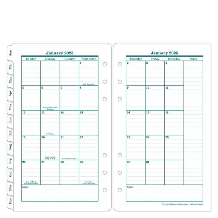 Pun Intended 2025 Calendar Printable