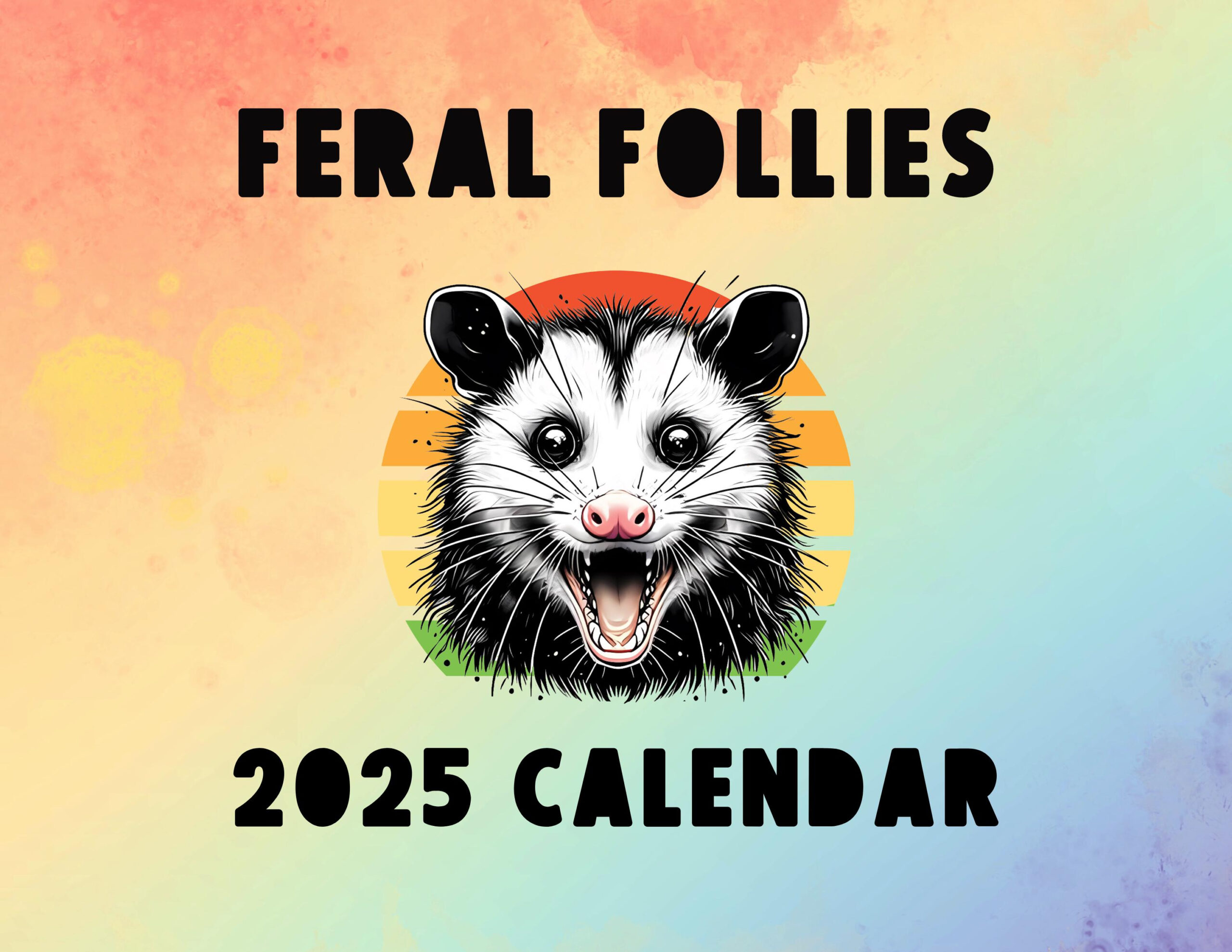 Raccoon Calendar - Etsy for Rascally Raccoons 2025 Calendar Printable