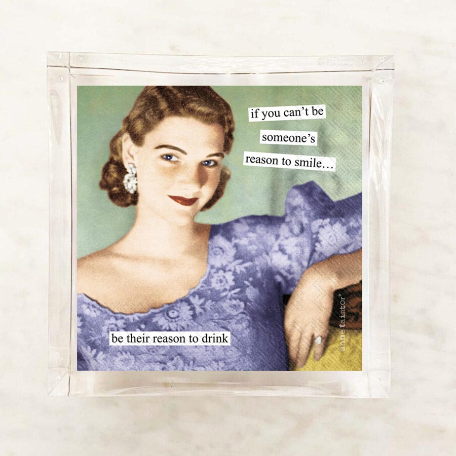 Reason To Smile Cocktail Napkinsanne Anne Taintor – 2 Packets intended for Anne Taintor 2025 Calendar Printable