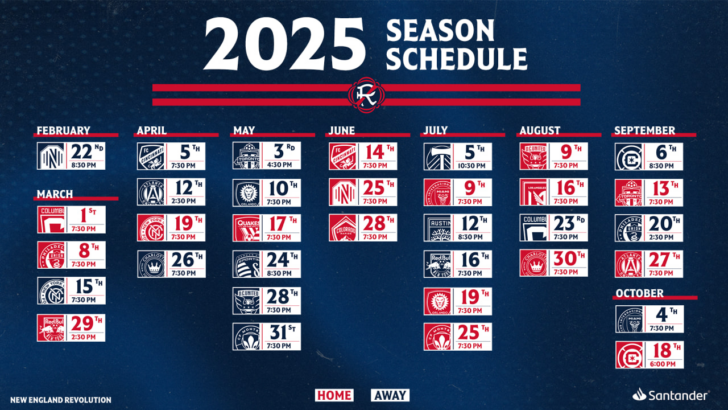 MLS Toronto Fc 2025 Calendar Printable