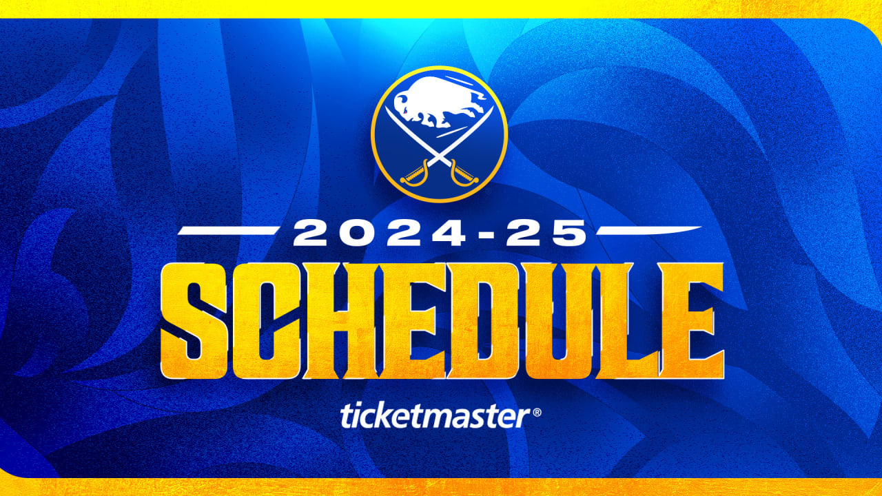 Sabres Announce 2024-25 Schedule | Buffalo Sabres in Nhl Buffalo Sabres 2025 Calendar Printable