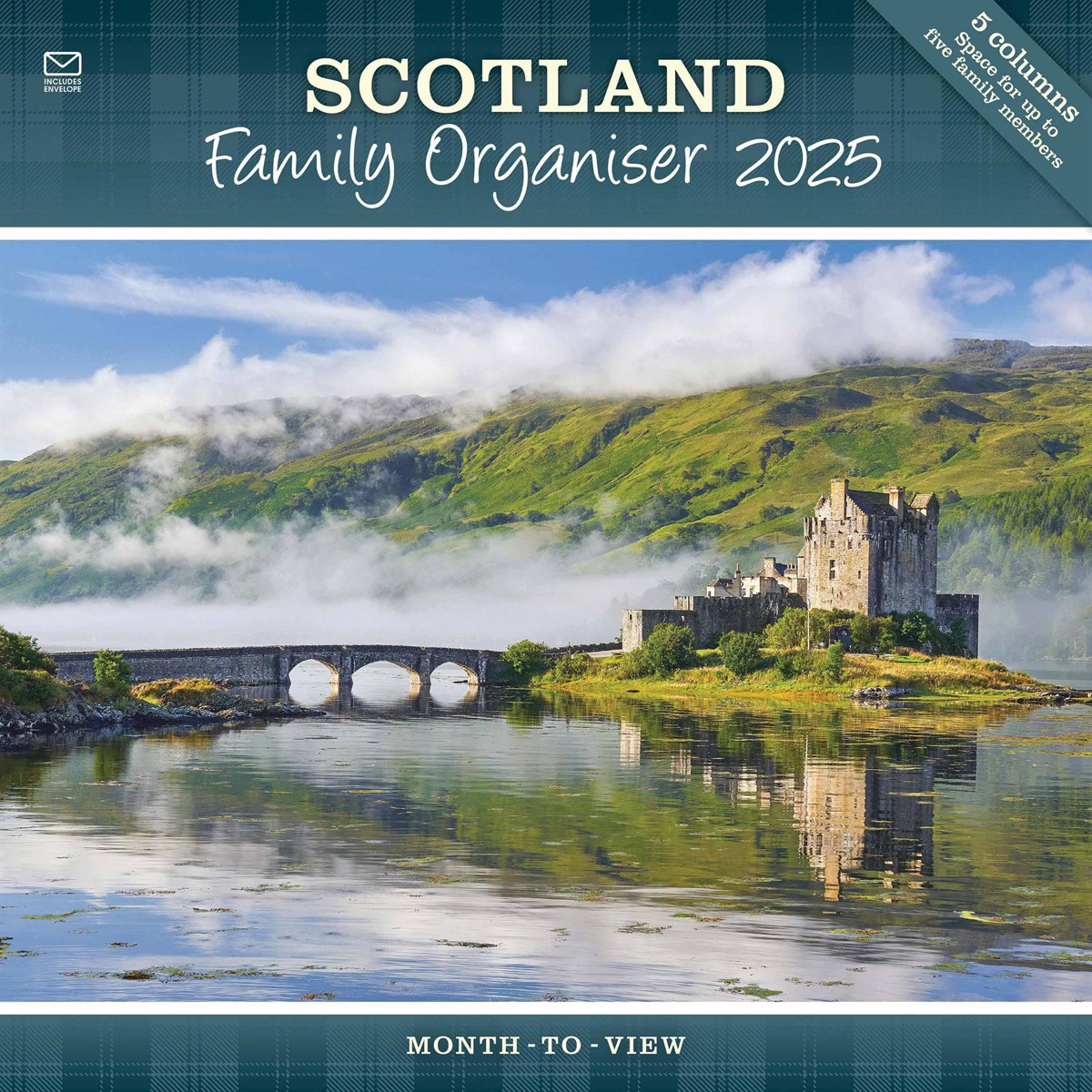 Scotland Family Organiser 2025 for Scotland Family Organizer 2025 Calendar Printable