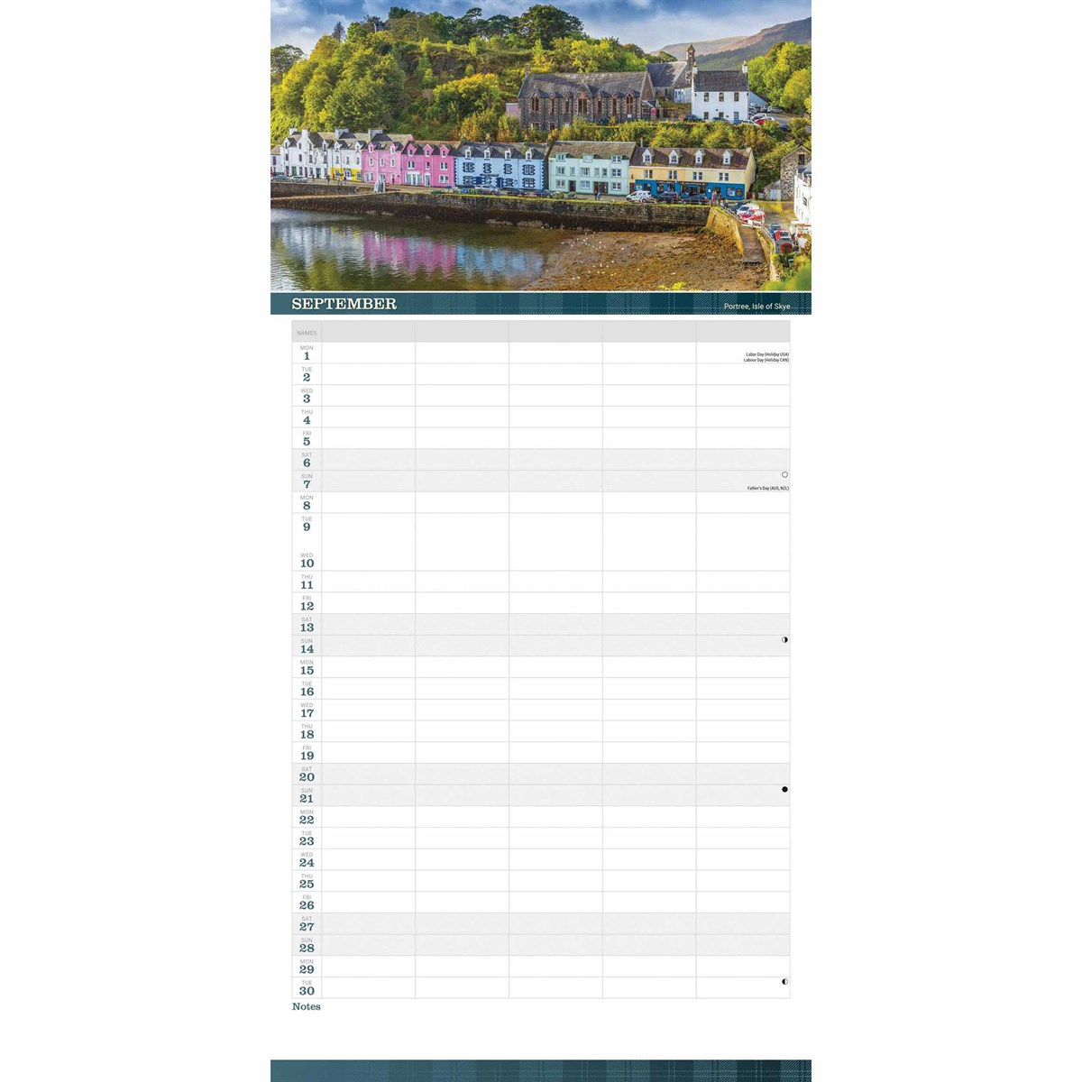 Scotland Family Organiser 2025 regarding Scotland Family Organizer 2025 Calendar Printable