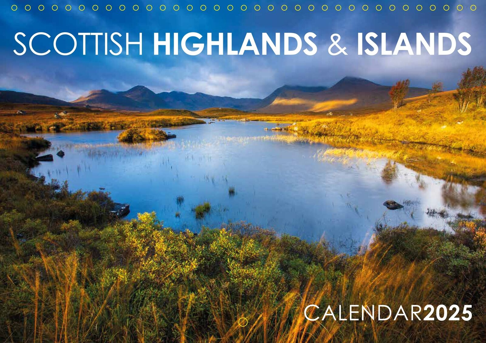 Scottish Highlands &amp;amp; Islands 2025 Scotland Wall Calendar with Scottish Highlands 2025 Calendar Printable