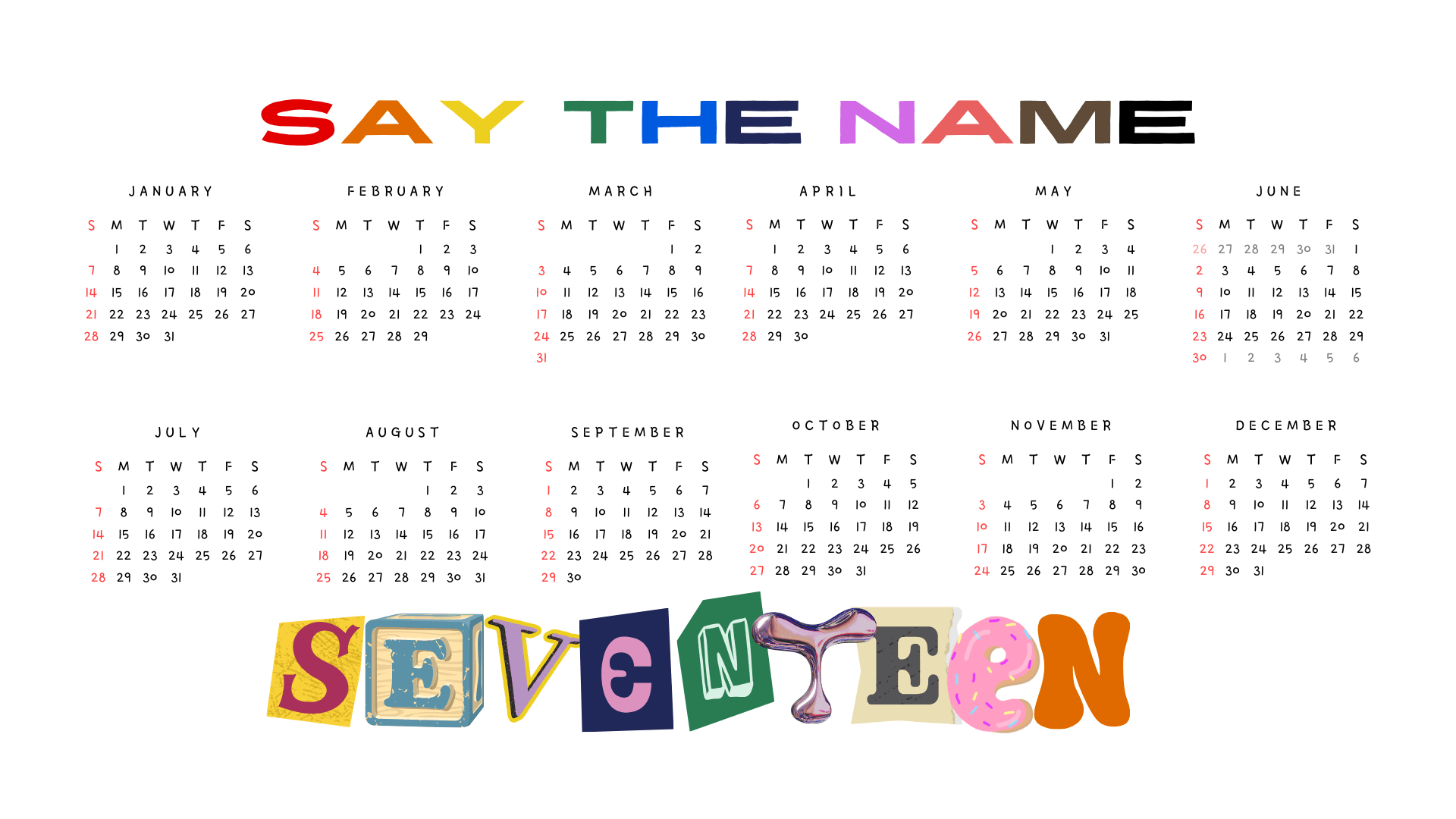 Seventeen 2025 Calendar - Minimalistserendipityrchives - Raket.ph within Seventeen 2025 Calendar Printable