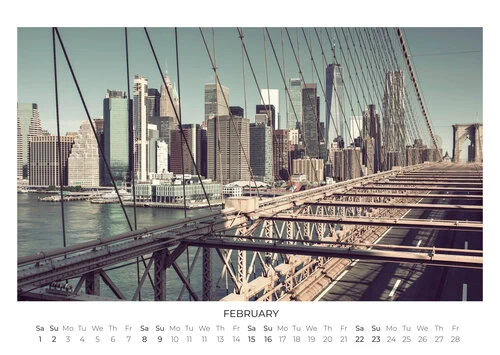 Shop Our New York Calendar 2025 | Photocircle for Vintage Maps Square 2025 Calendar Printable