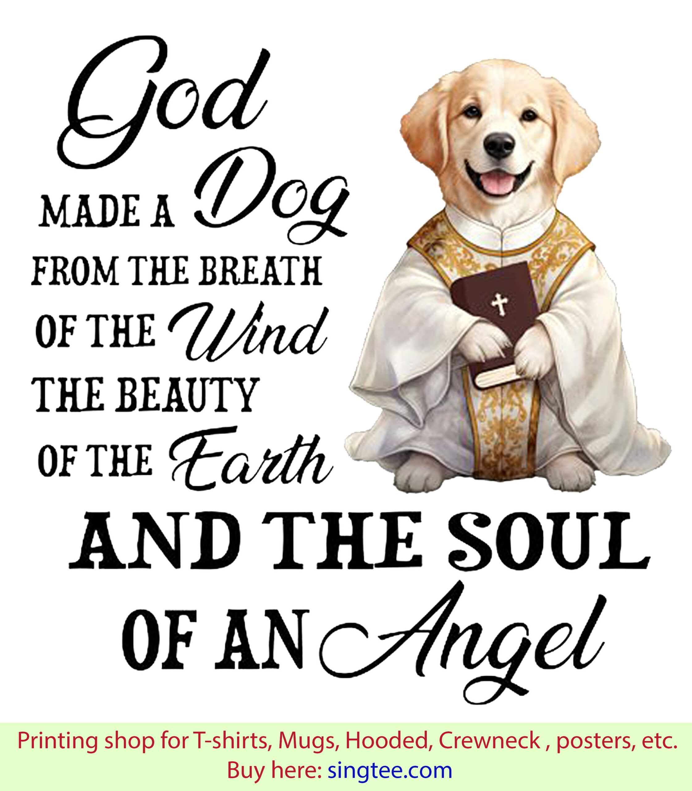 So God Made A Dog Wall Art - Etsy throughout So God Made A Dog 2025 Calendar Printable