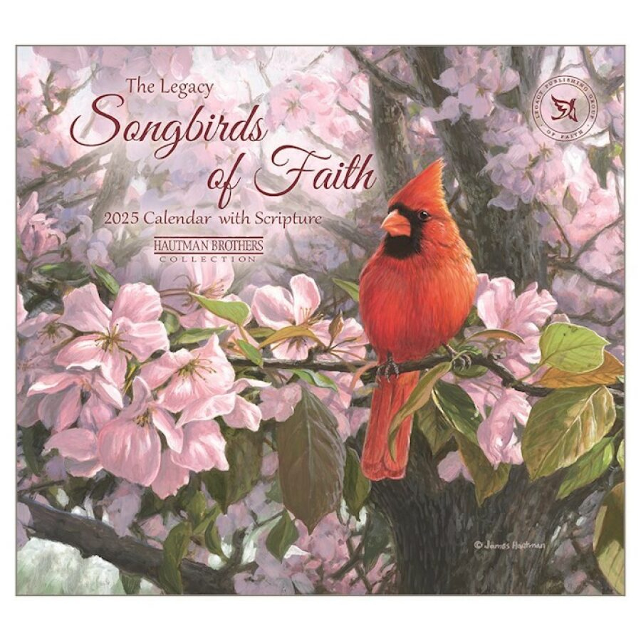 Songbirds Of Faith 2025 Calendar - Universal Church Supplies inside Songbirds Of Faith By Hautman Brothers 2025 Calendar Printable