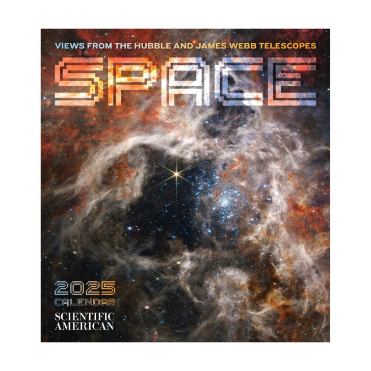 Images From the Hubble Space Telescope 2025 Calendar Printable
