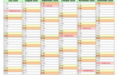 Split Year Calendars 2024/2025 (July To June) – Pdf Templates with regard to September 2024 To June 2025 Calendar Printable