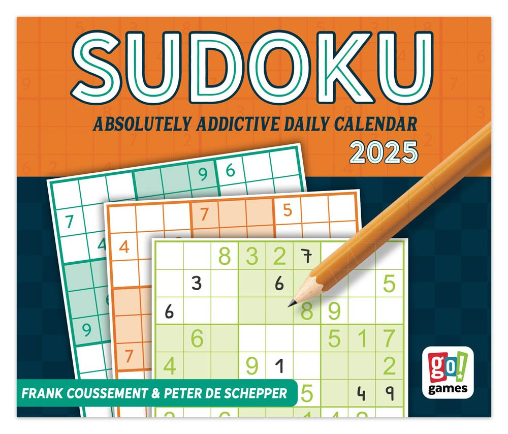 Sudoku | 2025 6 X 5 Inch Daily Desktop Box Calendar | New Page intended for Sudoku 2025 Calendar Printable