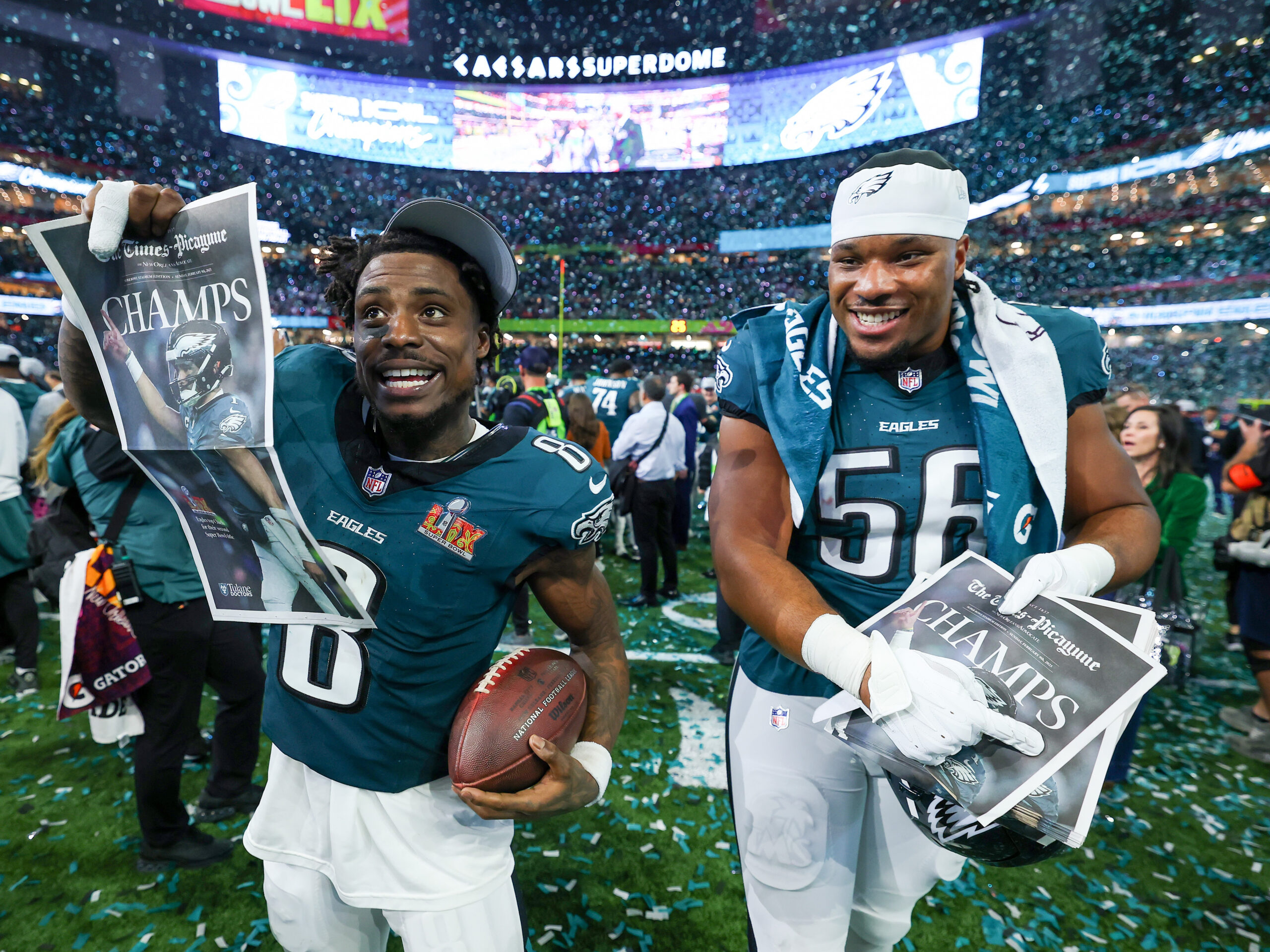 Super Bowl 2025: The Philadelphia Eagles Rout The Kansas City intended for NFL Philadelphia Eagles 2025 Calendar Printable