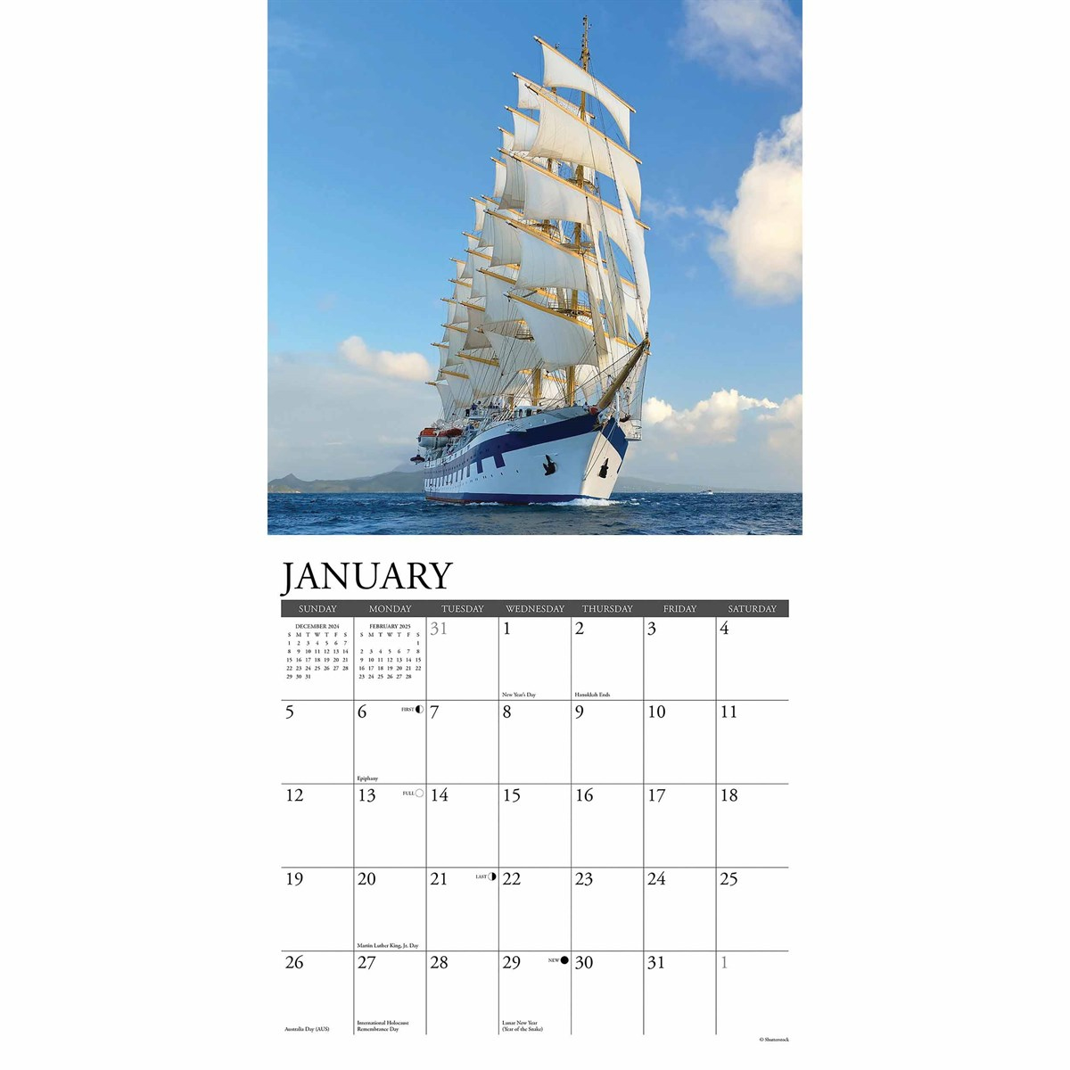 Tall Ships Calendar 2025 with regard to Sailing Tall Boats 2025 Calendar Printable