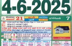 Tamil Monthly Calendar 2023, Tamil Calendar 2023 To 2009 in June 2025 Tamil Calendar Muhurtham Dates