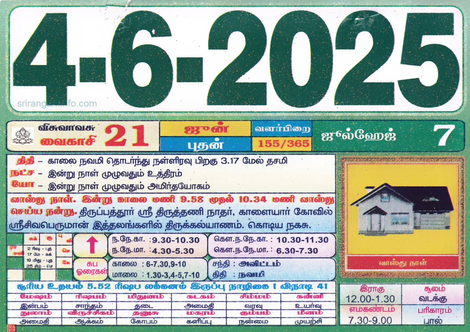 Tamil Monthly Calendar 2023, Tamil Calendar 2023 To 2009 in June 2025 Tamil Calendar Muhurtham Dates