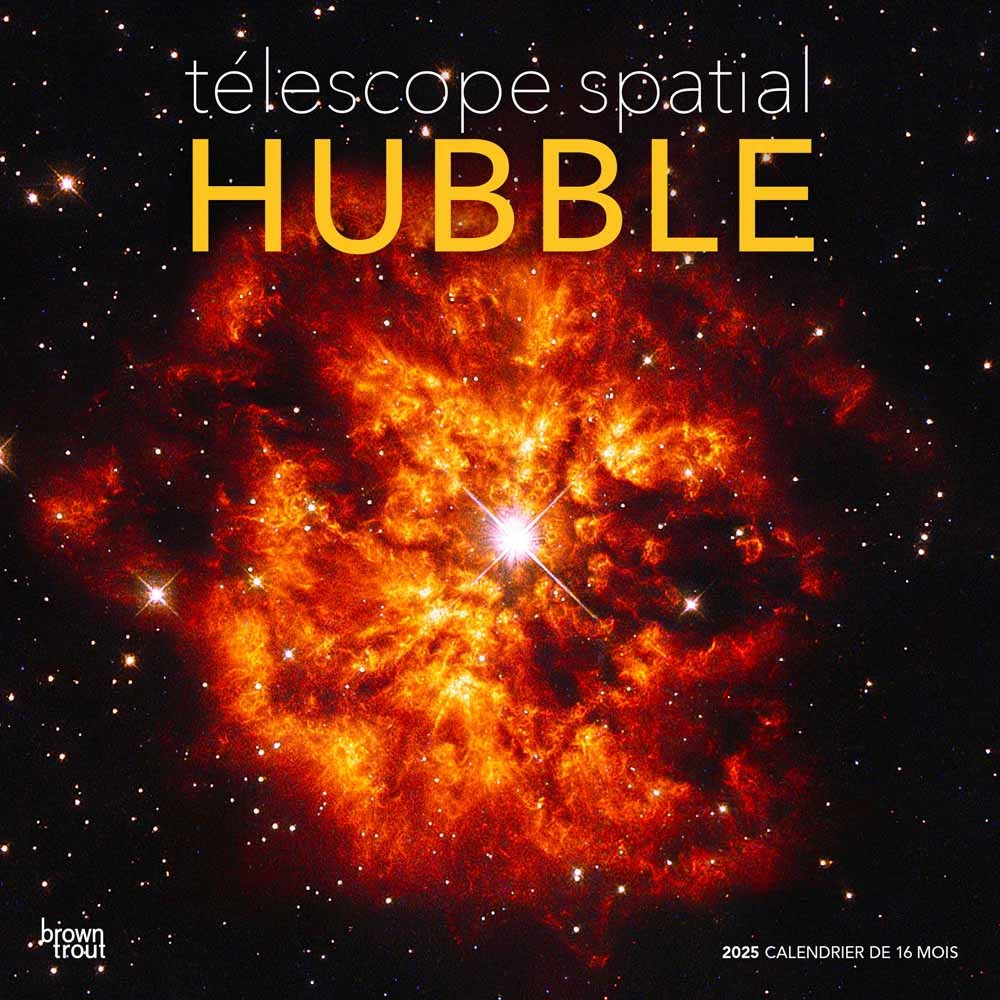 Telescope Spatial Hubble | 2025 12 X 24 Inch Monthly Square Wall regarding Hubble Space 2025 Calendar Printable