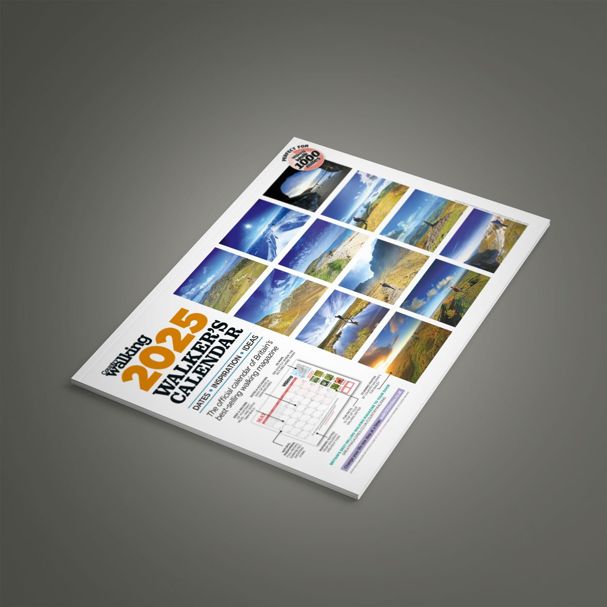 The 2025 Country Walking Calendar Is Shipping Now — Walk 1000 Miles with regard to Walk In London 2025 Calendar Printable