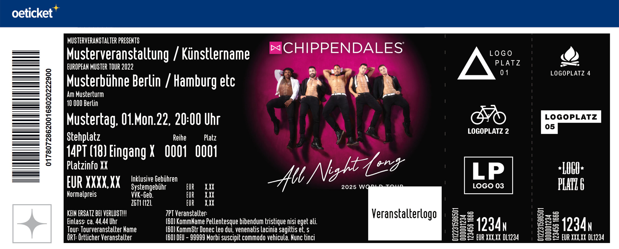 The Chippendales - Dates &amp;amp; Tickets - 2025 within Chippendales 2025 Calendar Printable