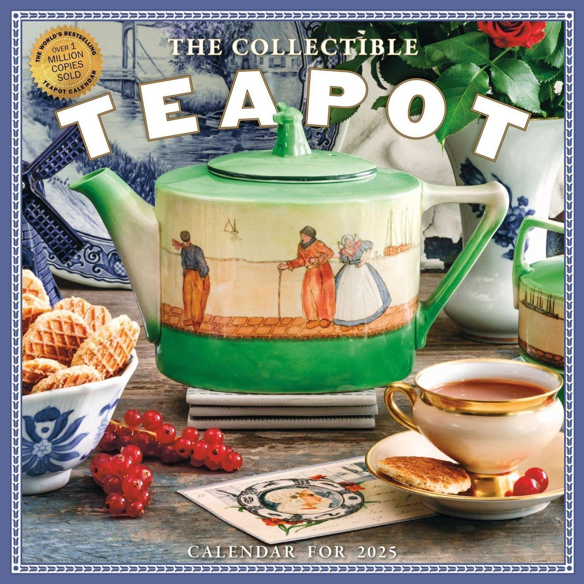 The Collectible Teapot Wall Calendar 2025 within Teapot 2025 Calendar Printable