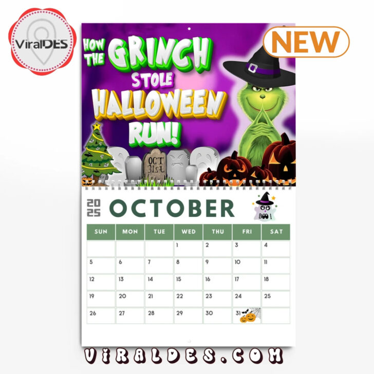 Boo 2025 Calendar Printable